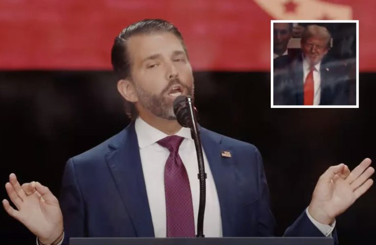 People Are In Disbelief Over What Don Jr. Did In This Clip From Charlie Kirk’s Funeral