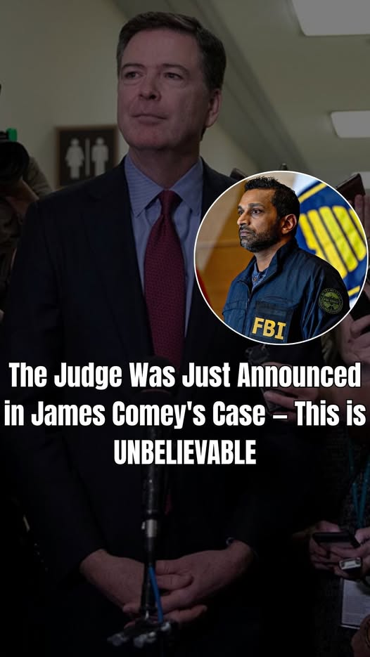 The Judge Was Just Announced in James Comey’s Case
