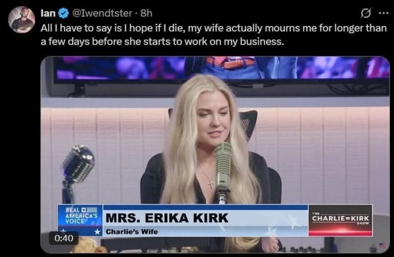 Breaking: Fans are questioning Erika Kirk and upset with how she… See more