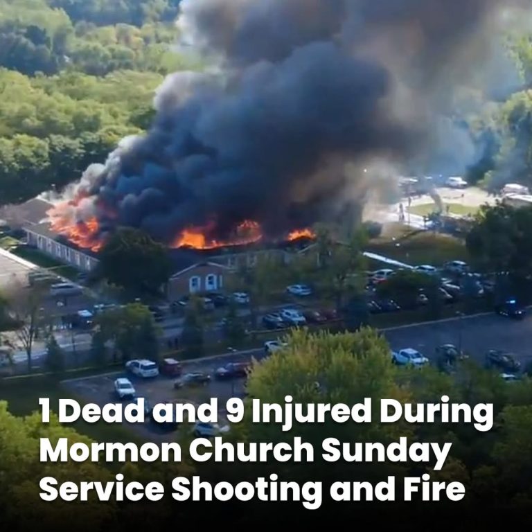 4 dead, 8 injured in Michigan church shooting and fire set by gunman, police!