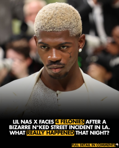 Lil Nas X charged after allegedly assaulting officers while walking naked in streets of LA