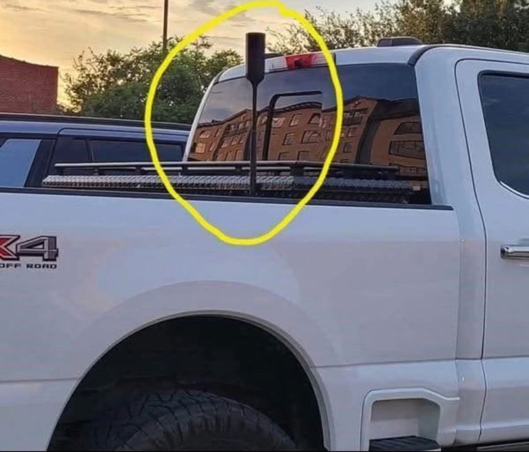 You’ve Seen This Tall Antenna on Trucks Before Here’s What It Really Means