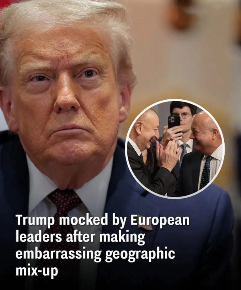 Trump mocked by European leaders after making embarrassing geographic mix-up