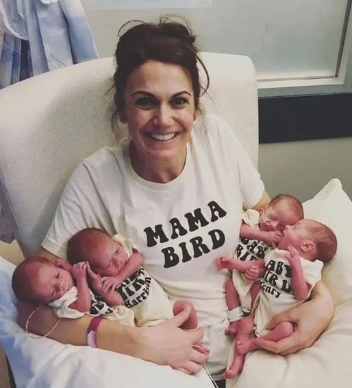 Mom delivers identical quadruplets during pandemic – and they’re beautiful