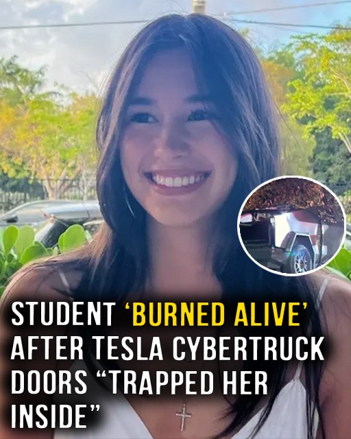 Student burned alive after being trapped by her Tesla!