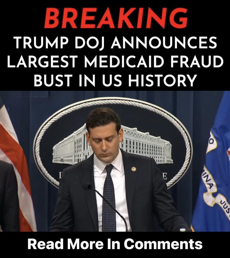 Trump DOJ Announces Largest Medicaid Fraud Bust in U.S. History