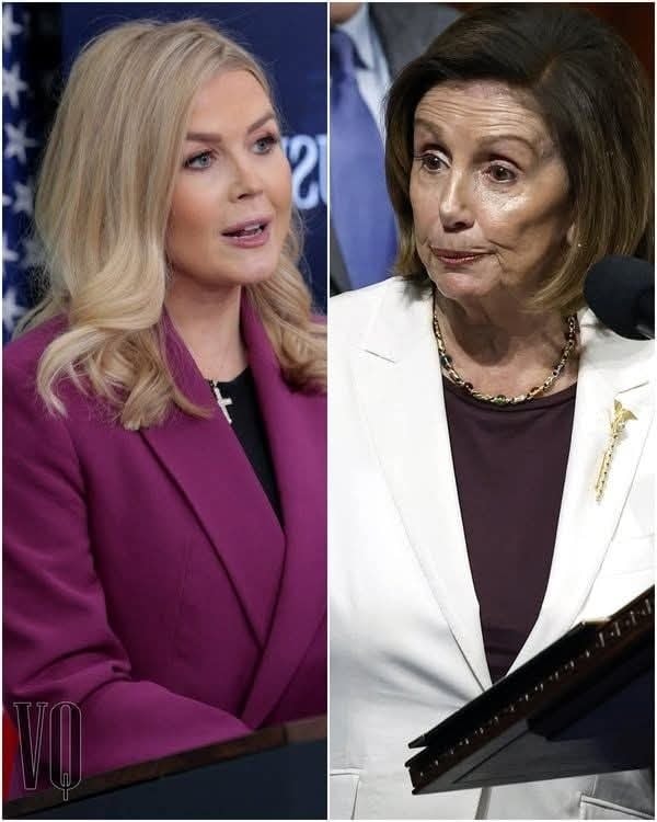 Karoline Leavitt Silences Pelosi with Her Own Words—Fiery