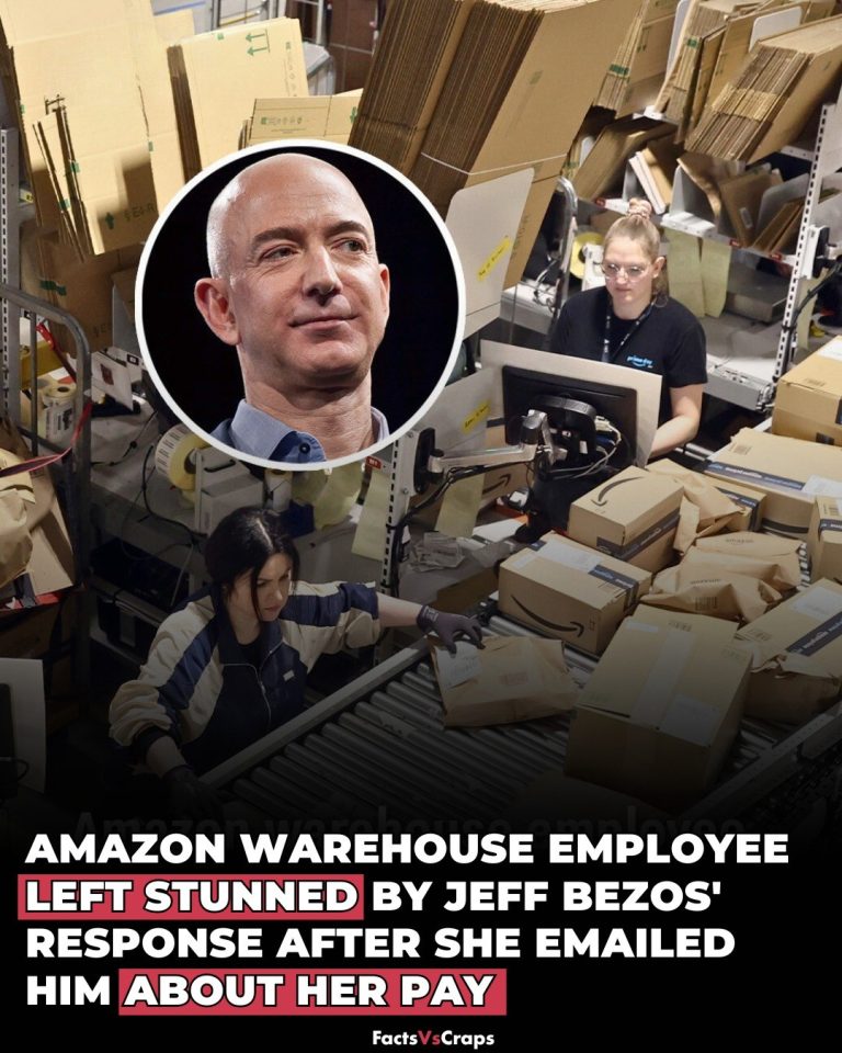 Amazon warehouse employee left stunned by Jeff Bezos’ response after she emailed him about her pay