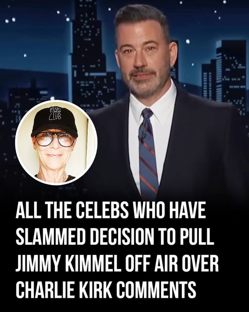 All the Celebrities Who Have Slammed the Shocking Decision to Pull Jimmy Kimmel Off the Air — Outrage Erupts as Hollywood Stars Speak Out, Fans Rally Online, and Debate Over Free Expression and Entertainment Industry Politics Intensifies Across Social Media Platforms