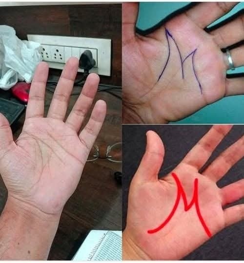 Here’s what the letter ‘M’ on the palm of your hand truly signifies