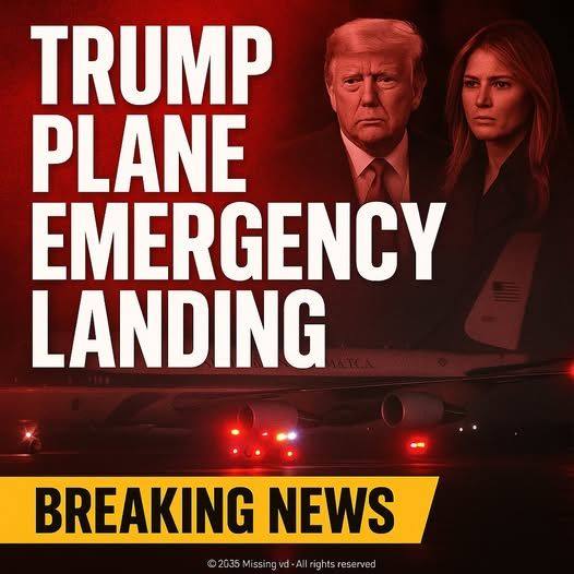 BREAKING: President Trump’s Plane Forced Into Emergency Landing