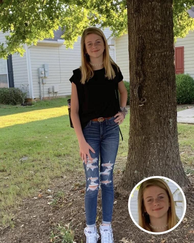 Mom Freaks Out After Noticing What’s In Background Of Daughter’s Back To School Picture