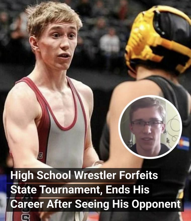 High School Wrestler Forfeits State Tournament, Ends His Career After Seeing His Opponent