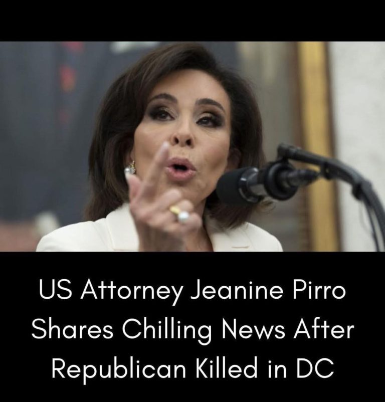Pirro Shares Chilling News After Congressional Intern Killed in DC