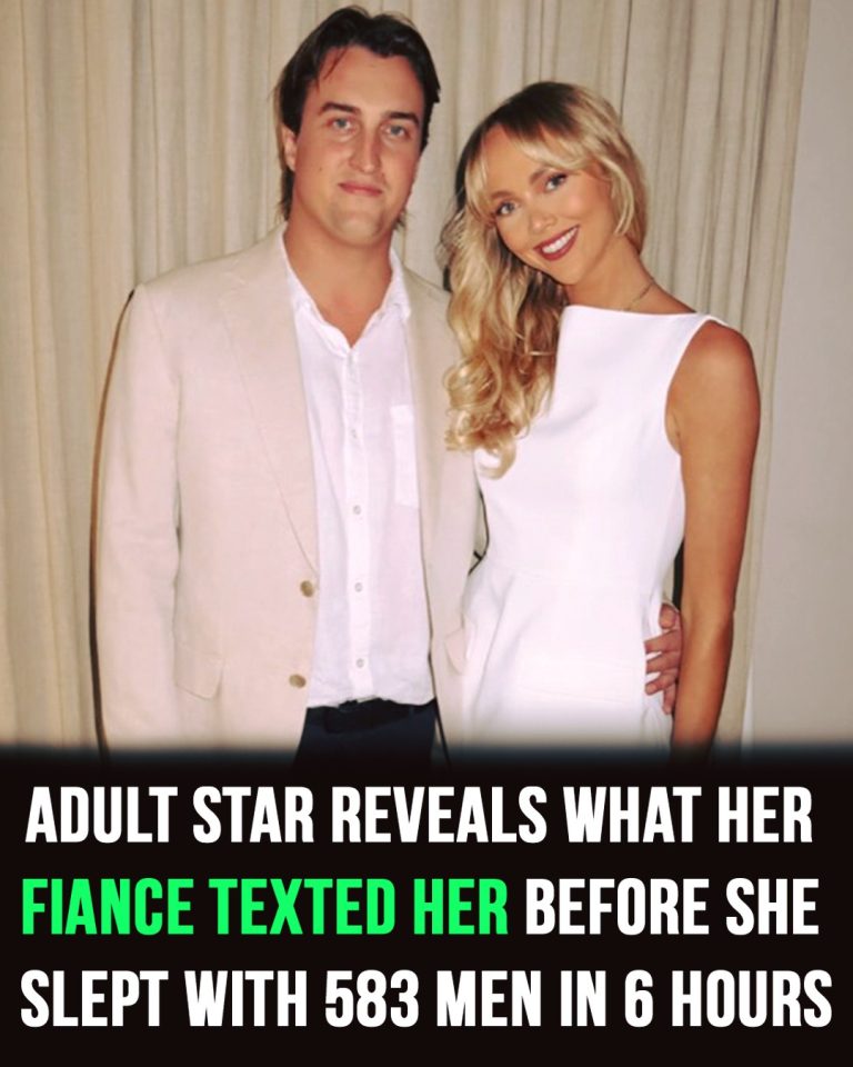 Adult star reveals what her fiancé texted her before she slept with 583 men in 6 hours