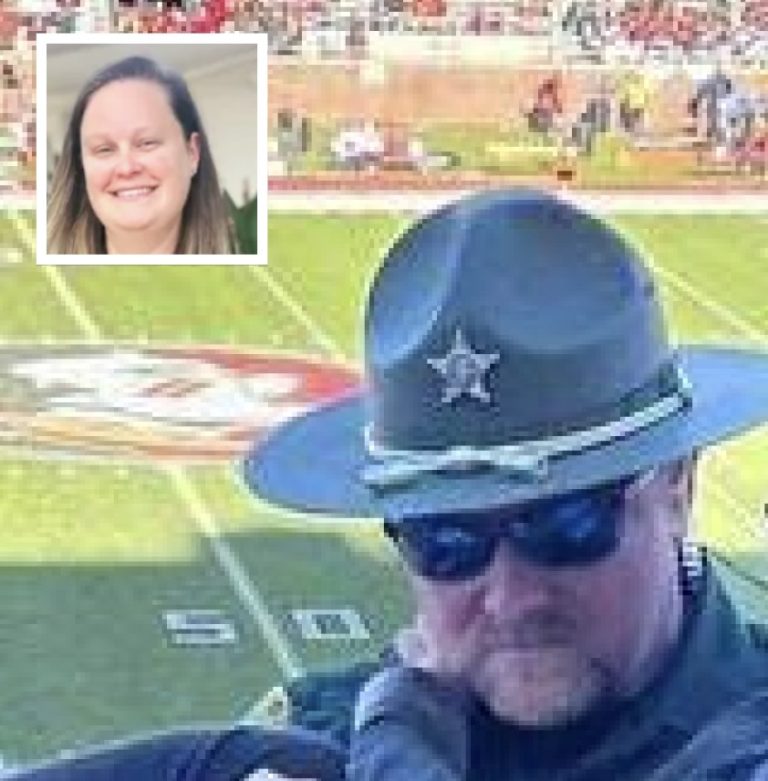 Photo Of Florida Deputy At Football Game Turns Heads, When You Zoom Out You’ll Realize Why