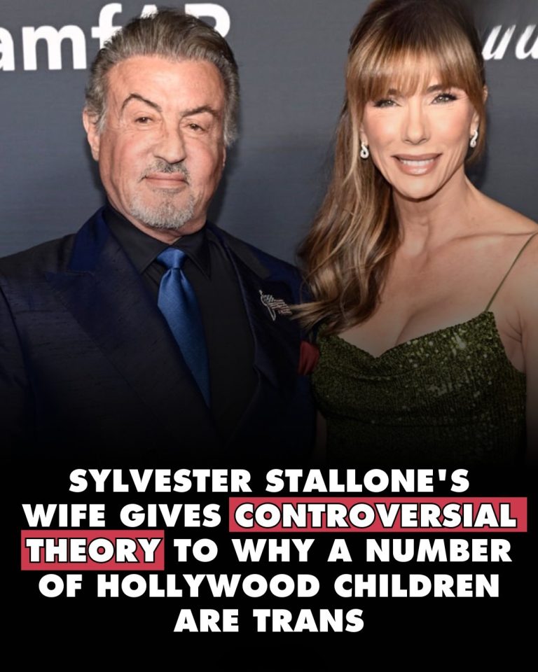 Sylvester Stallone’s Wife Sparks Backlash With Theory On Why Many Hollywood Kids Identify As Trans
