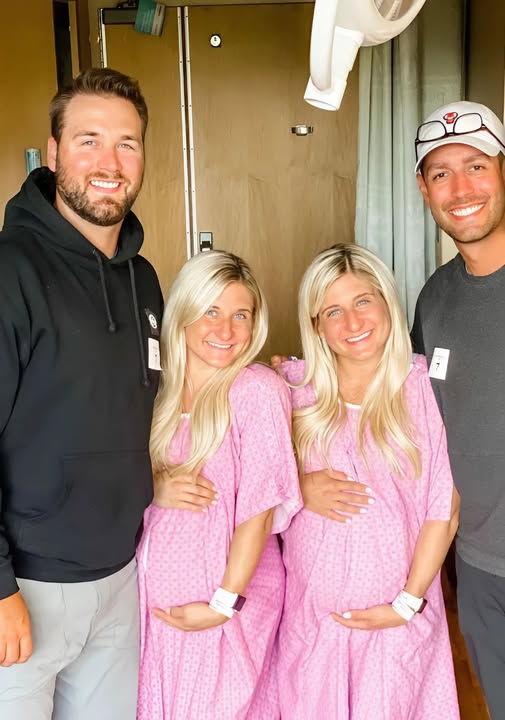 Twin sisters got married on the same day to two cousins, became pregnant at the same time, and gave birth to their sons on the same day, just a few hours apart