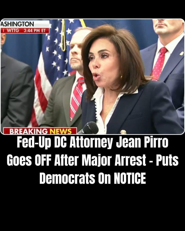 Fed-Up DC Attorney Jeanine Pirro Slams City Council After Teen’s Arrest in Murder of Congressional Intern