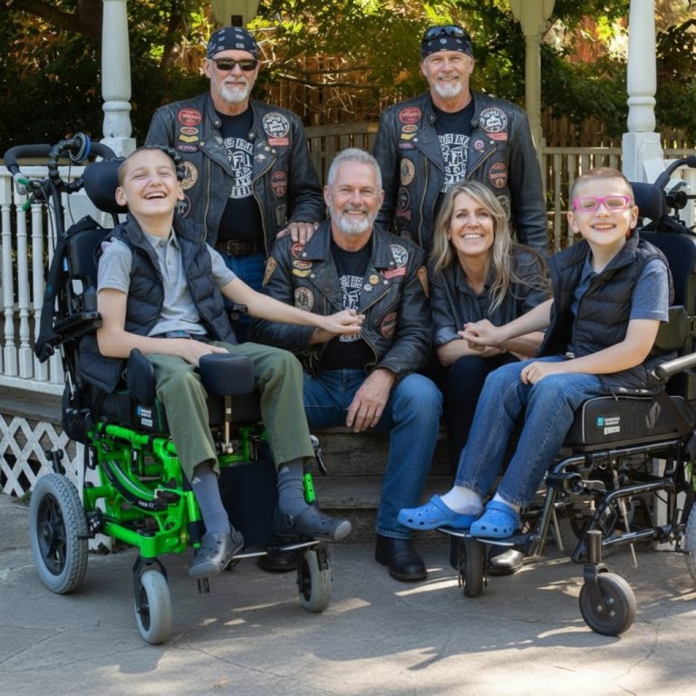 Bikers Took My Disabled Sons To Disney After Other Parents Said We’d Ruin Everyone’s Day