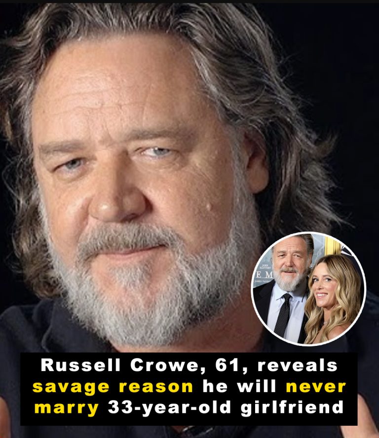 Russell Crowe, 61 shuts down rumors about 33-year-old girlfriend