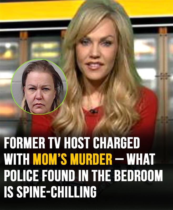 Former TV host charged with mom’s murder