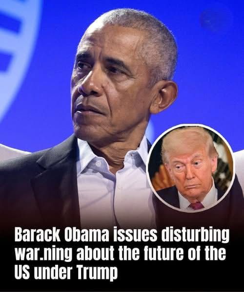 Barack Obama issues disturbing warning about the future of the US under Trump!