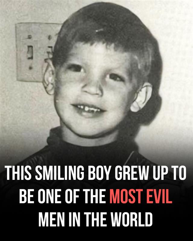 This smiling boy grew up to be one of the most evil men on earth