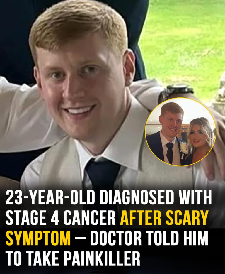 23-year-old diagnosed with stage 4 cancer after doctor told him to take painkiller