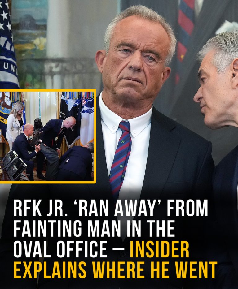 RFK Jr. ‘ran away’ from fainting man in the Oval Office – insider explains where he went