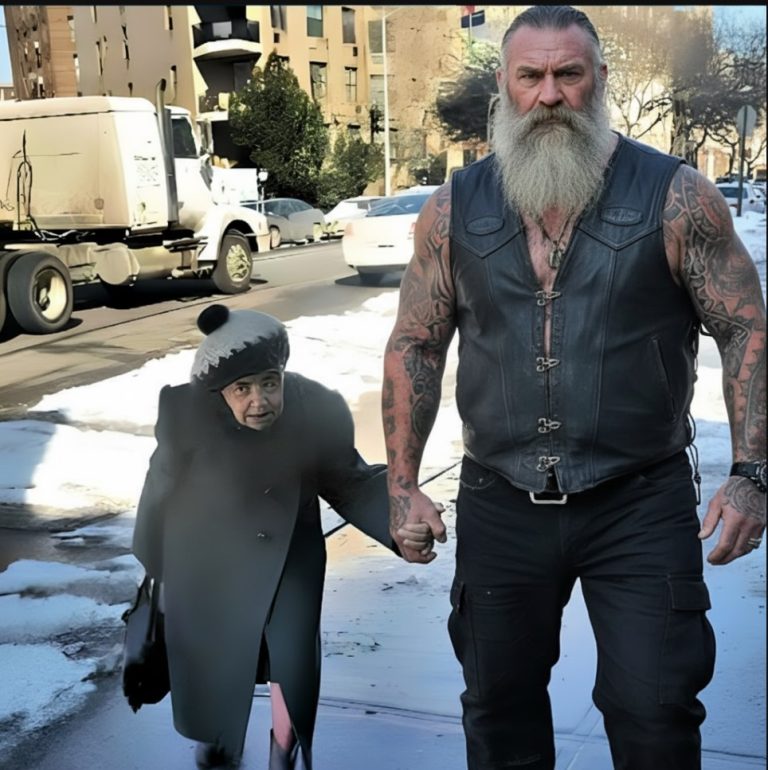 87-Year-Old Woman Fired Her Home Care Nurse And Hired A Tattooed Biker Instead