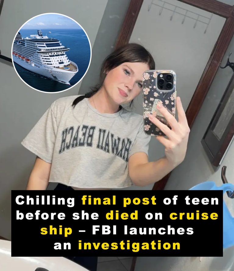 Chilling final post by teenager who died on cruise ship revealed