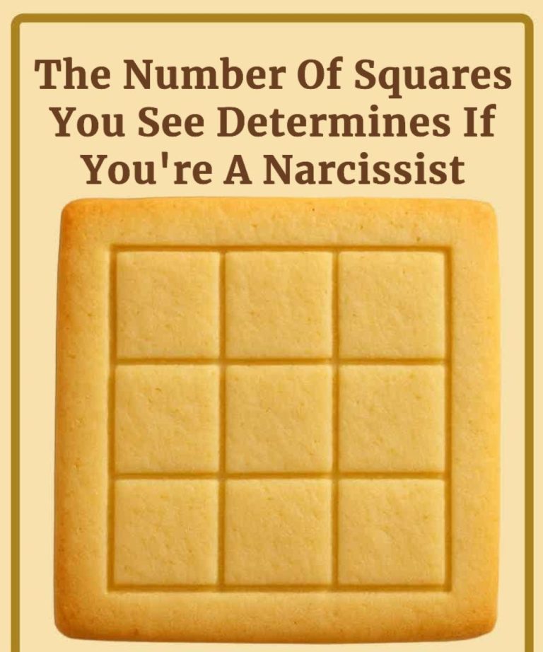 The Number Of Squares You See Determines If You’re A Narcissist