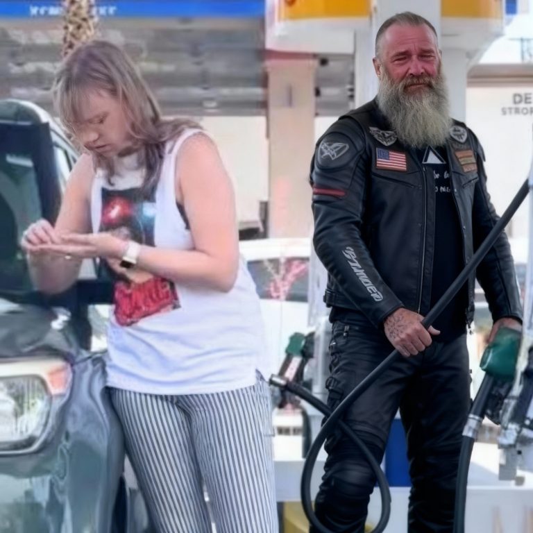 Biker Steps In During Tense Moment at Gas Station — What Happened Next Surprised Everyone