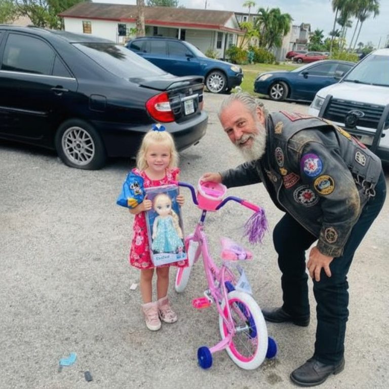 Biker Bought My Daughter A Birthday Present After I Told Him We Couldn’t Afford One This Year
