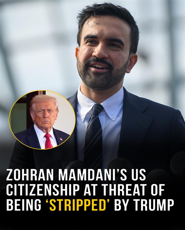 Zohran Mamdani faces deportation threat from Donald Trump!