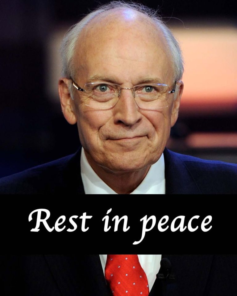 Breaking – Former vice president Dick Cheney dies at 84!