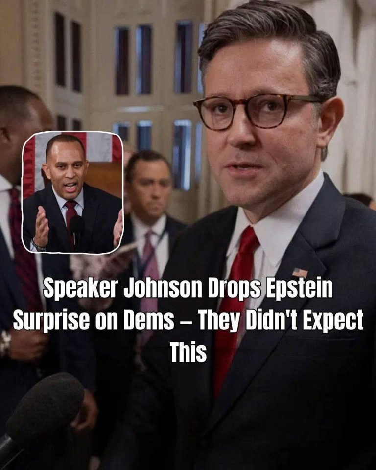 Speaker Johnson Warns Democrats Sudden Push on Epstein Files Is Politically Motivated and Potentially Dangerous