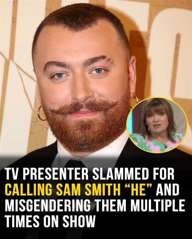 TV host slammed for misgendering Sam Smith multiple times on show
