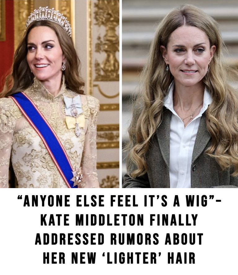 Kate Middleton reveals reason behind her new lighter blonde hair