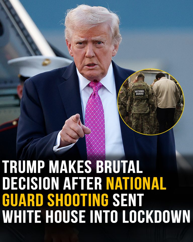 Trump makes brutal decision after National Guard shooting sent White House into lockdown