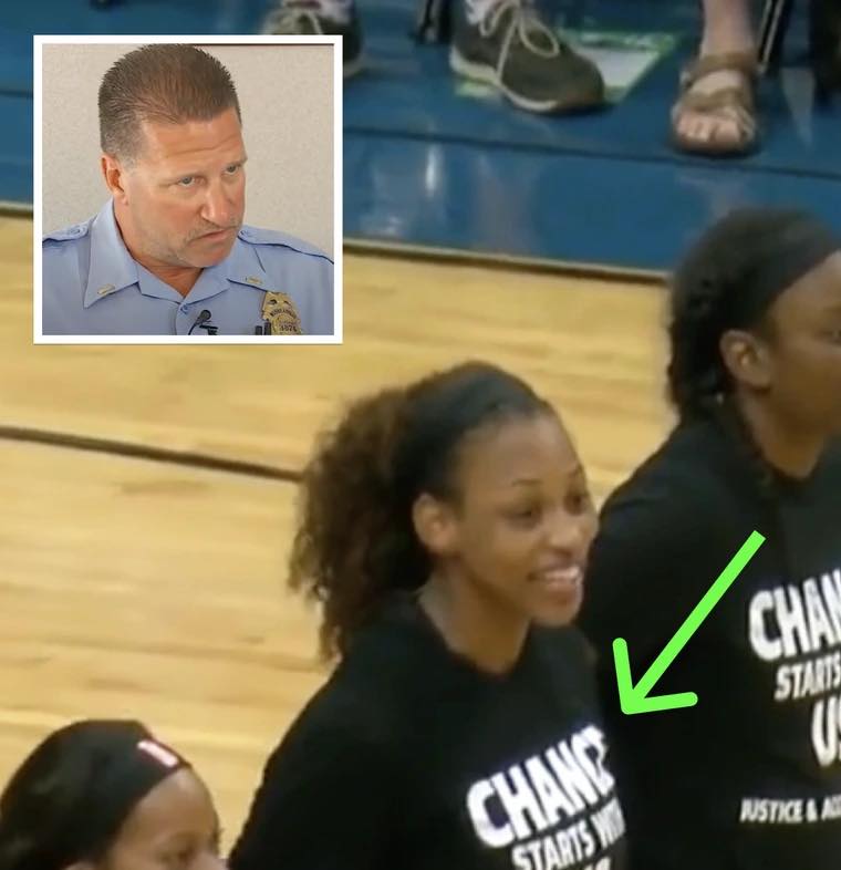 4 Officers Walk Out Of WNBA Game Over Players’ Offensive Shirts