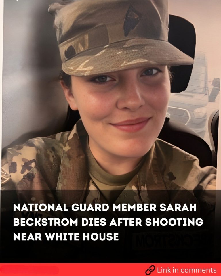 Incident Near White House Involving National Guard Member Sarah Beckstrom