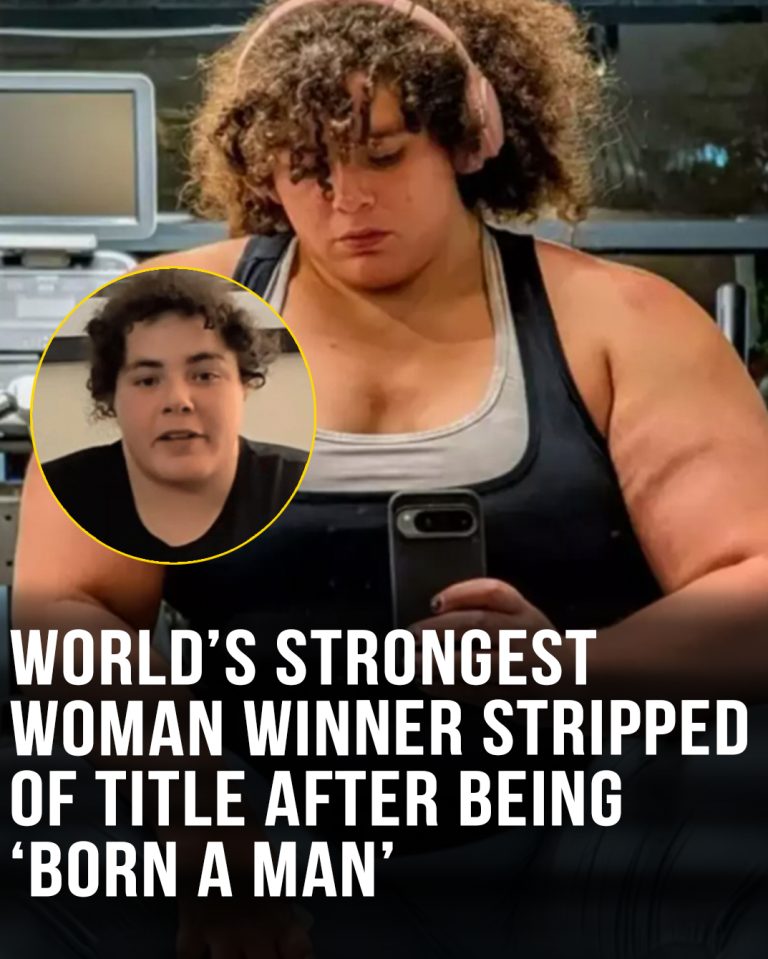 World’s Strongest Woman winner stripped of title after being ‘born a man’