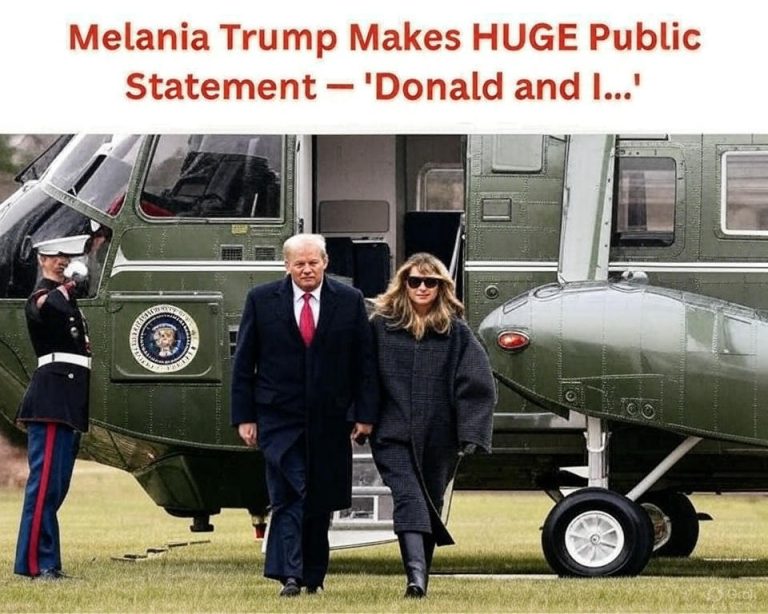 Melania Trump Makes Significant Public Statement, Unexpected Change on the Horizon