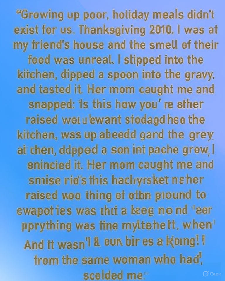 The Thanksgiving I Cannot Forget, and the Truth I Tried to Hide!