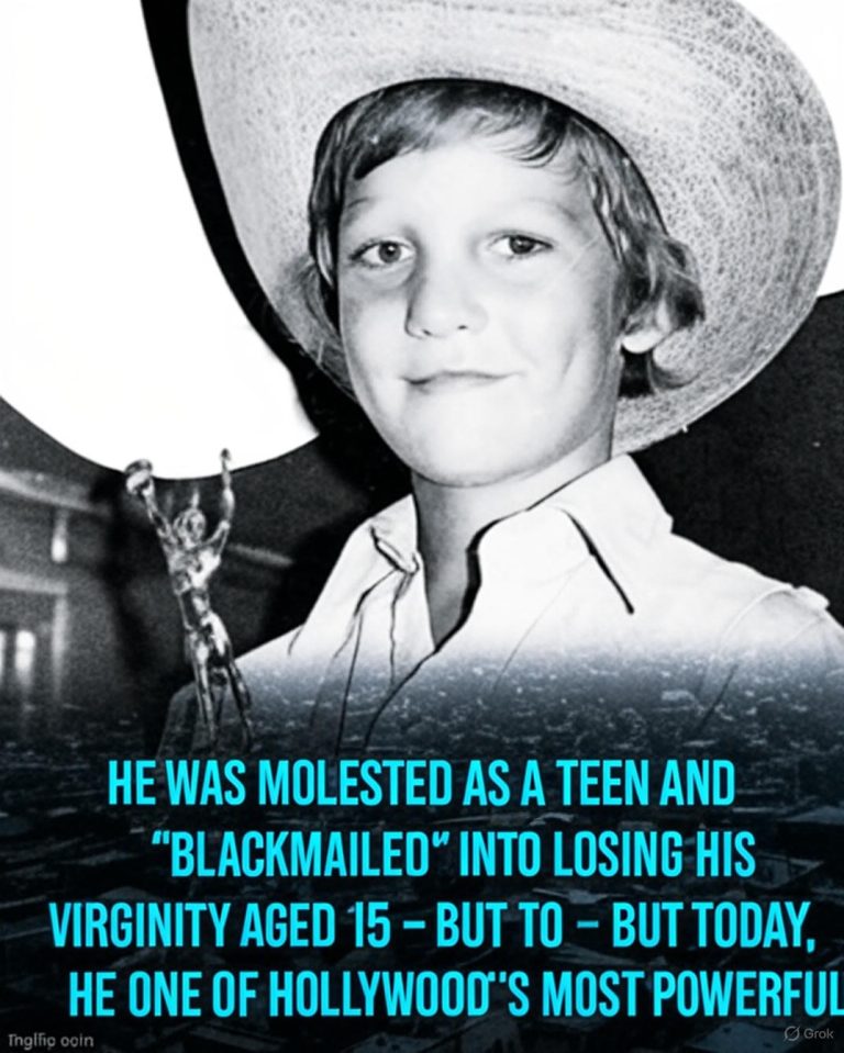 He was m0lested as a teen and blackmaiIed into losing his vlrginity aged 15!