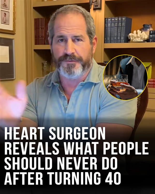 Heart surgeon reveals four things people should never do after 40