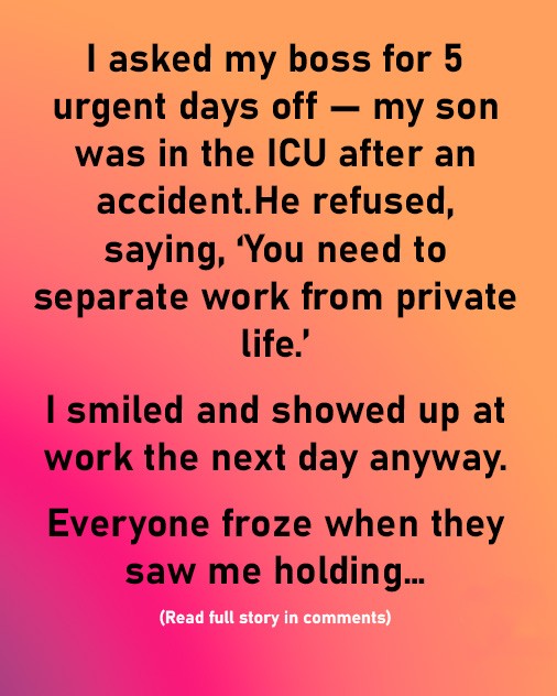 He Refused My Leave… Then I Walked In With This