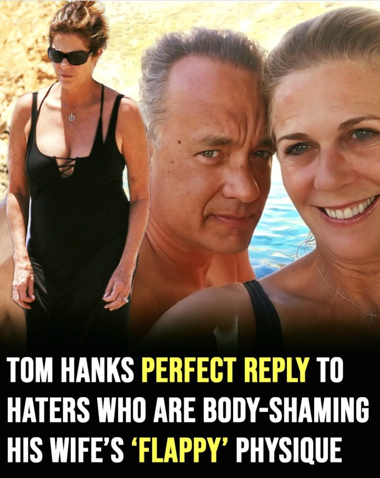 Tom Hanks’ wife of 36 years blasted for ‘flabby’ body while he’s in great shape at 69 – the actor says she’s beautiful